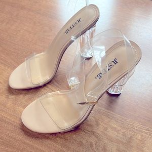 COPY - Transparent Heeled Sandal